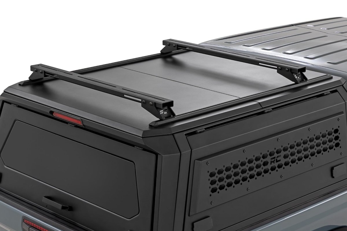 Adjustable Crossbars - Rough Country - Universal T-Slot | Bed Cap